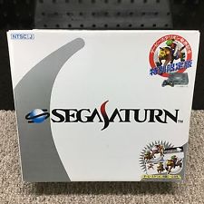 Sega Saturn Auction - Sega Saturn Skeleton Derby Stallion Console JPN