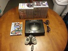 Sega Saturn Auction - US Sega Saturn Lot