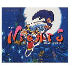 Sega Saturn Auction - Nights Picture Story Book