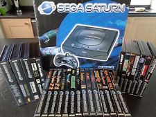 Sega Saturn Auction - Sega Saturn PAL Bundle