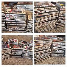 Sega Saturn Auction - 115 complete US games 