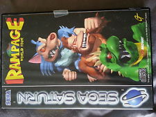 Sega Saturn Auction - Rampage World Tour PAL NEW