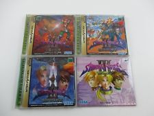Sega Saturn Auction - Lot of 4 Shining Force 3 Games JPN