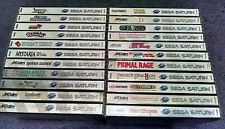 Sega Saturn Auction - Dream Sega Saturn Lot