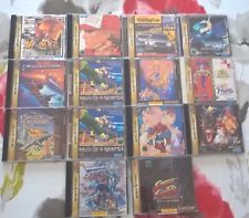 Sega Saturn Auction - Sega Saturn JPN Games Lot