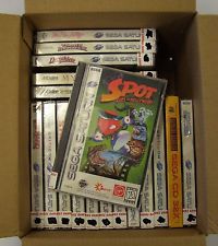 Sega Saturn Auction - 18 US Sealed Saturn games