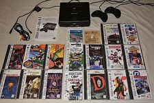 Sega Saturn Auction - Sega Saturn Console and 16 Game Lot