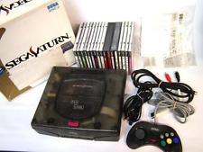 Sega Saturn Auction - Sega Saturn Skeleton Console with 15 games