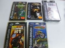 Sega Saturn Auction - 5 PAL Games sealed