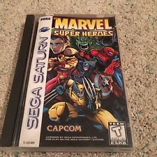 Sega Saturn Auction - Marvel Super Heroes USA