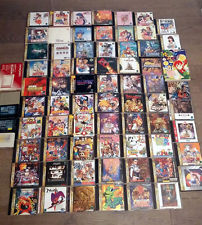 Sega Saturn Auction - 68 JPN Games + Cartridges