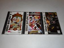 Sega Saturn Auction - Magic Knight Rayearth, Albert Odyssey and Dragon Force