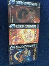 Sega Saturn Auction - 3 PAL games