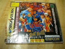 Sega Saturn Auction - X-Men Vs. Street Fighter JPN Brand New