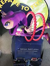 Sega Saturn Auction - 1996 Orig Prepare to Fly Store Display Promo Sign
