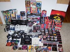 Sega Saturn Auction - Sega 8, 16, 32 and 128bit collection