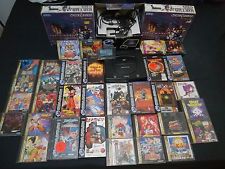 Sega Saturn Auction - Sega Saturn Region Free + Mod with Games