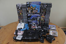 Sega Saturn Auction - PAL Sega Saturn bundle 55+ games 2 consoles Plus extras