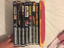 Sega Saturn Auction - Sega Saturn 7 Games Bundle PAL