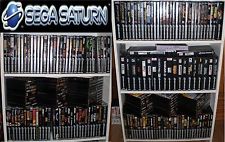 Sega Saturn Auction - Sega Saturn lot