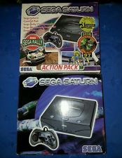 Sega Saturn Auction - Sega Saturn Action Pack PAL