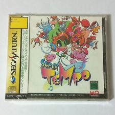 Sega Saturn Auction - Super Tempo New Sealed