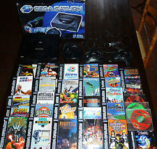 Sega Saturn Auction - PAL Sega Saturn Lot with 27+ Games