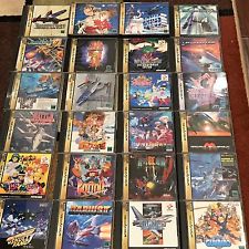 Sega Saturn Auction - Sega Saturn Import SHMUP Lot