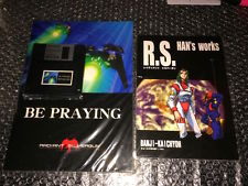 Sega Saturn Auction - Radiant silvergun Han's Works Artbook and Be Praying