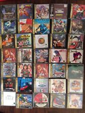 Sega Saturn Auction - 35 JPN used games