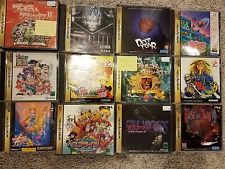 Sega Saturn Auction - JPN Sega Saturn Games Lot