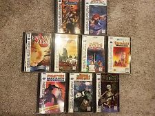 Sega Saturn Auction - Sega Saturn games lot US