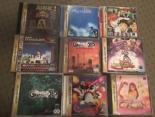 Sega Saturn Auction - 9 JPN Sega Saturn games