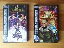 Sega Saturn Auction - Dragon Force and Dark Savior PAL