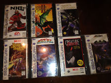 Sega Saturn Auction - 7 US Sega Saturn games