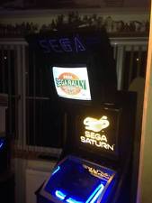 Sega Saturn Auction - Sega Saturn Retail Unit Demo Kiosk with Original Console