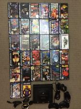 Sega Saturn Auction - PAL Sega Saturn Console, 32 Games, 2 Controllers, All Cables