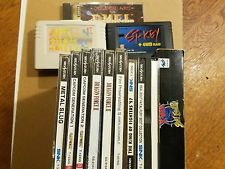 Sega Saturn Auction - Sega saturn import games collection 