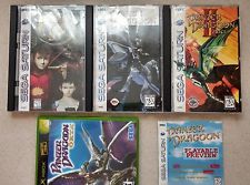 Sega Saturn Auction - Panzer Dragoon Collection