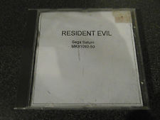 Sega Saturn Auction - Resident Evil PAL Promo Saturn Silver