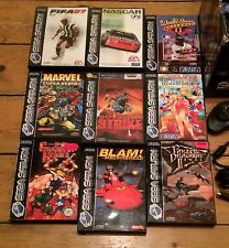 Sega Saturn Auction - Sega Saturn Console and Games