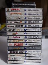 Sega Saturn Auction - Lot of 18 Sega Saturn Games