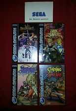 Sega Saturn Auction - 4 Sega Saturn Games