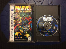 Sega Saturn Auction - Marvel Super Heroes US