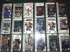 Sega Saturn Auction - 99 US Sega Saturn games