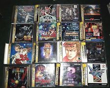 Sega Saturn Auction - 33 Japanese Sega Saturn games