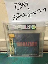 Sega Saturn Auction - Bio Hazard Sega Saturn Graded