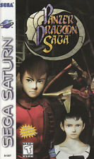 Sega Saturn Auction - Panzer Dragoon Saga Manual Only