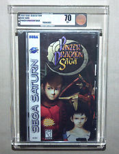 Sega Saturn Auction - Panzer Dragoon Saga Brand New Factory Sealed VGA Graded