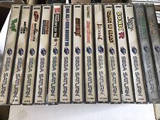 Sega Saturn Auction - Lot of 14 Sega Saturn Games